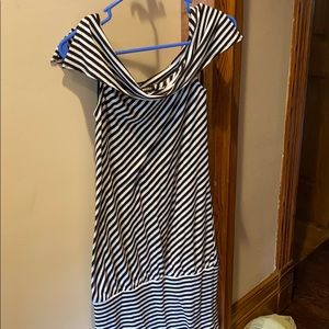 Black and White GUESS Dress
